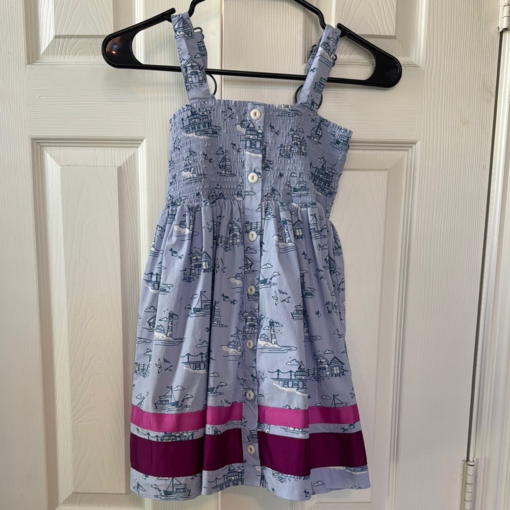Matilda Jane Blue and Purple Kids Dress